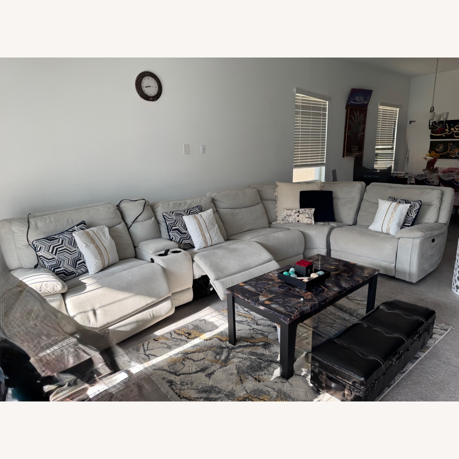 Light Gray Sectional - image-1