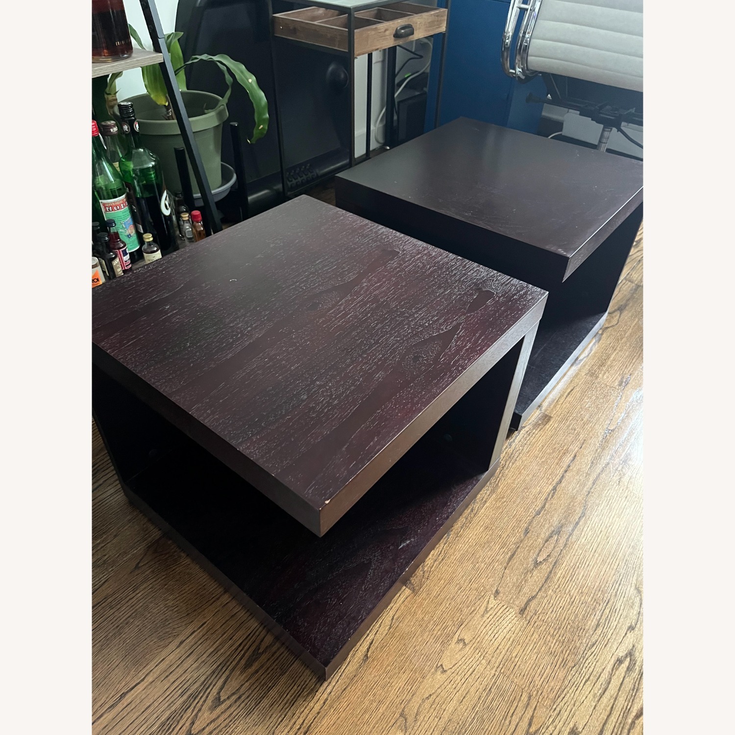 Modloft Ludlow Modern Cube Nightstands - image-1