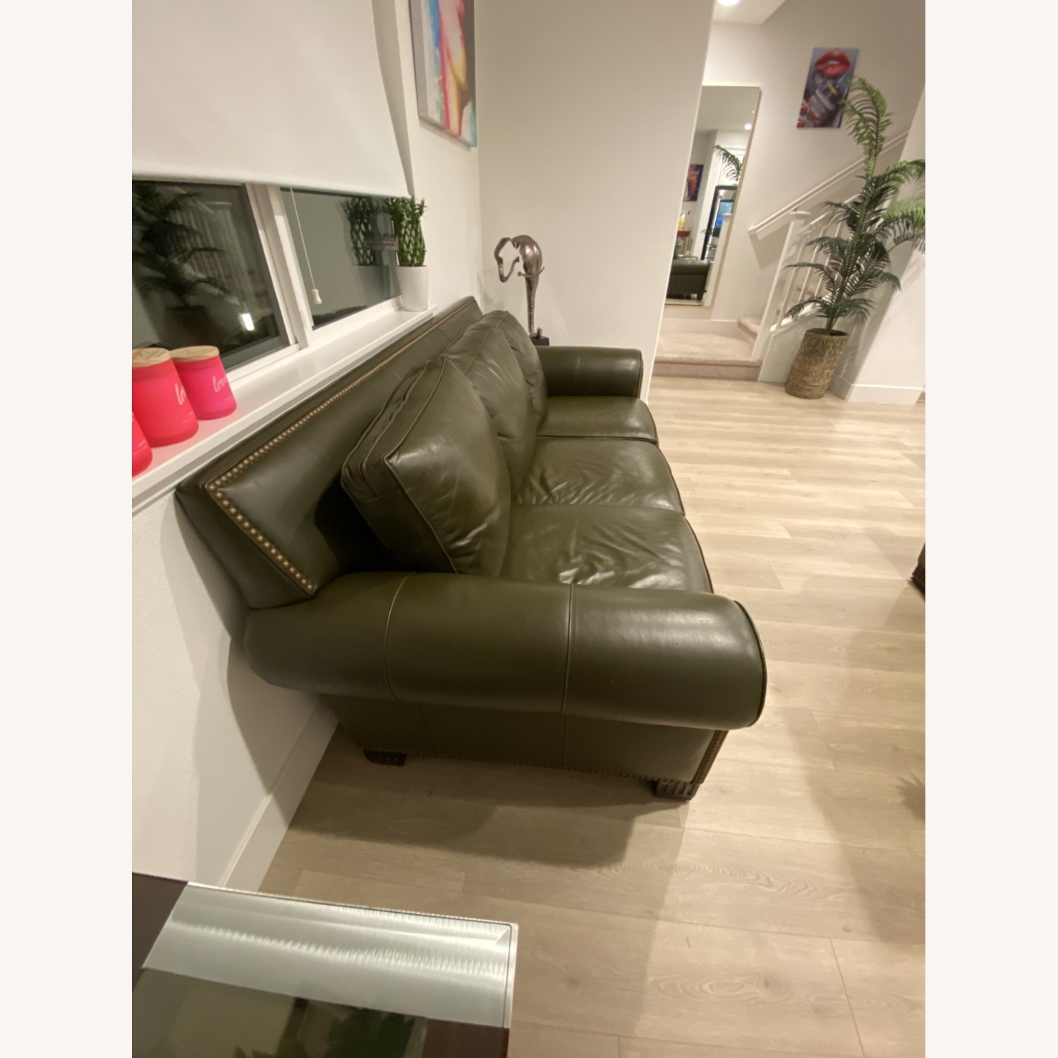 Hancock & Moore Parisian Leather Sofa - image-2