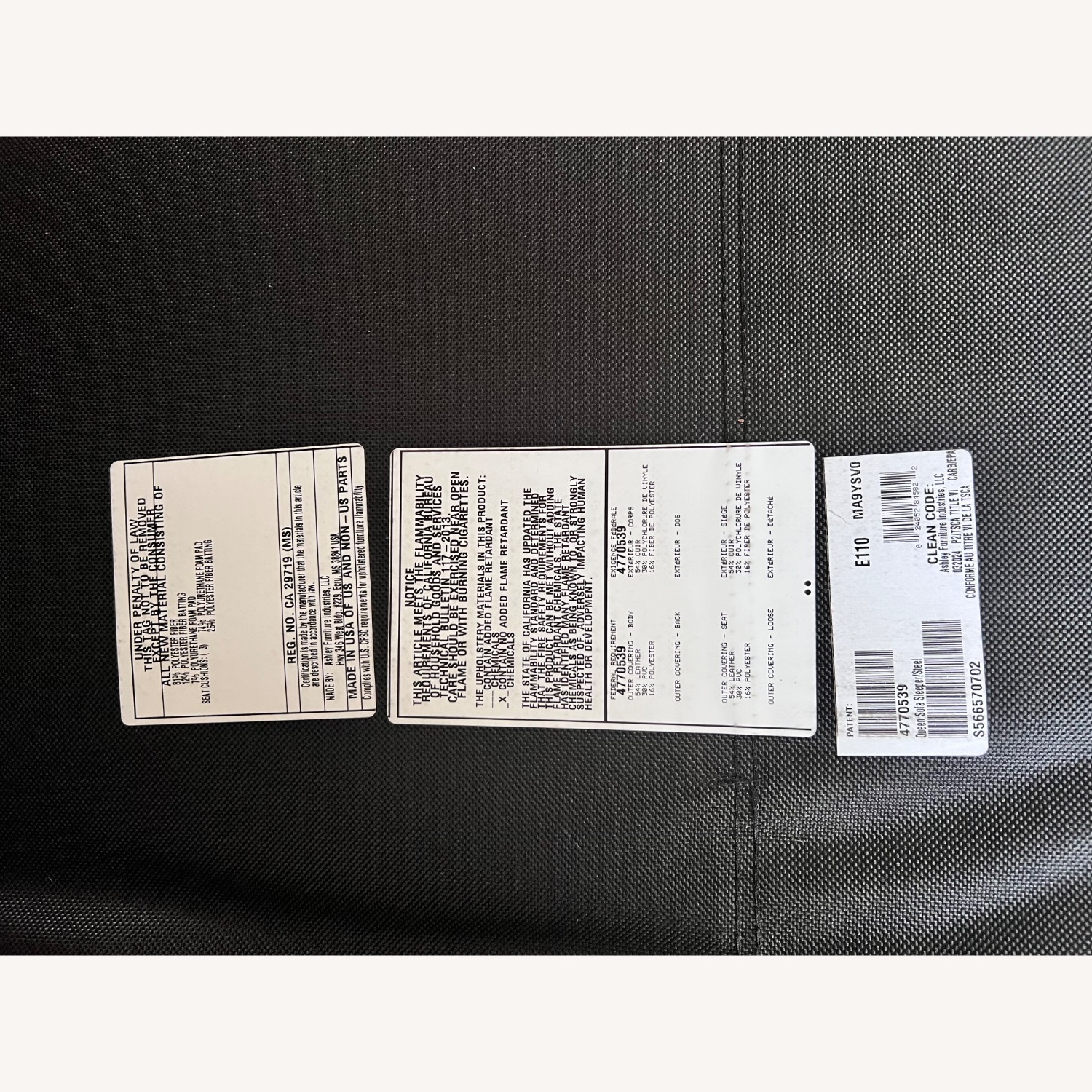 Ashley Furniture Genoa Sleeper Sofa - image-7