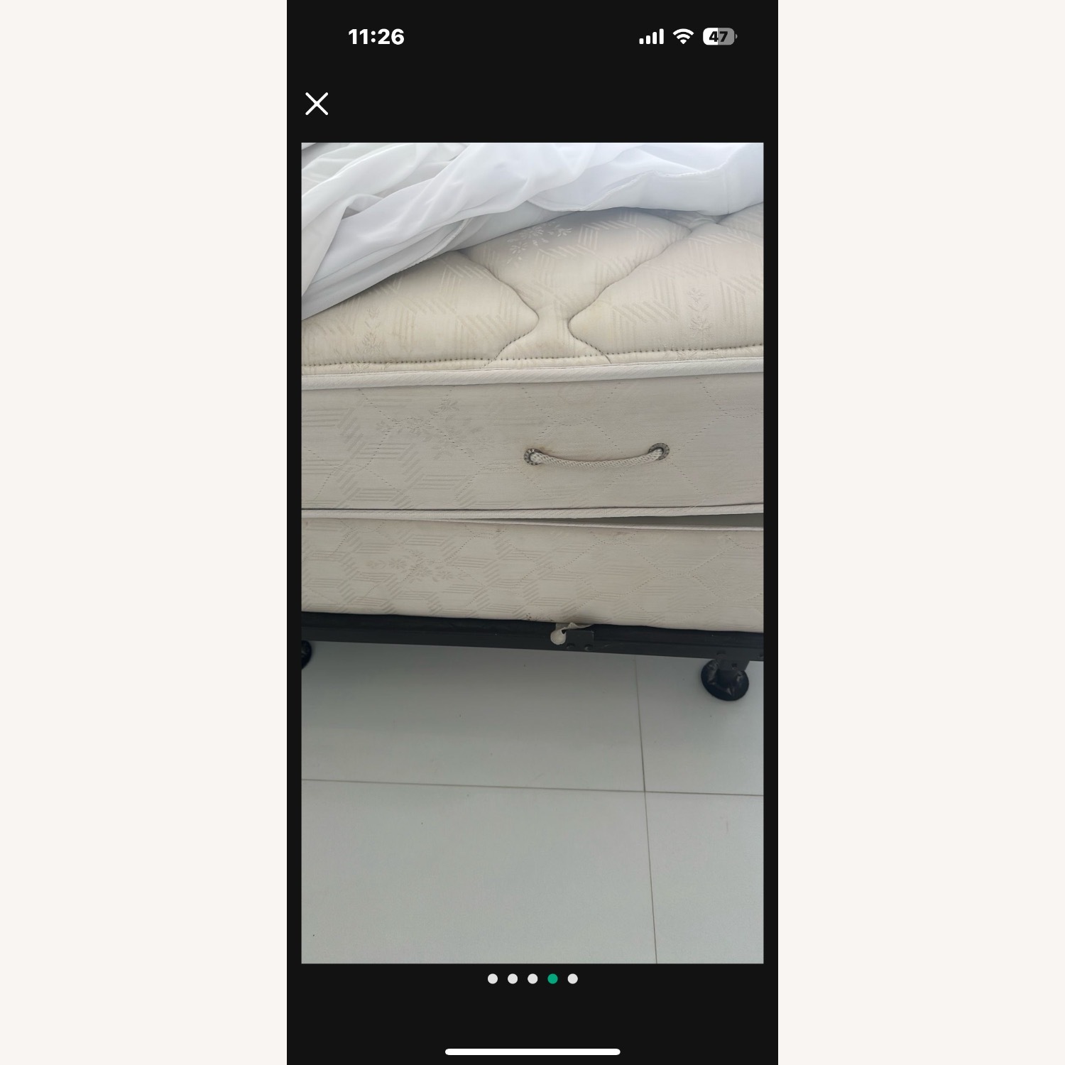 Macy's King Bed  - image-7