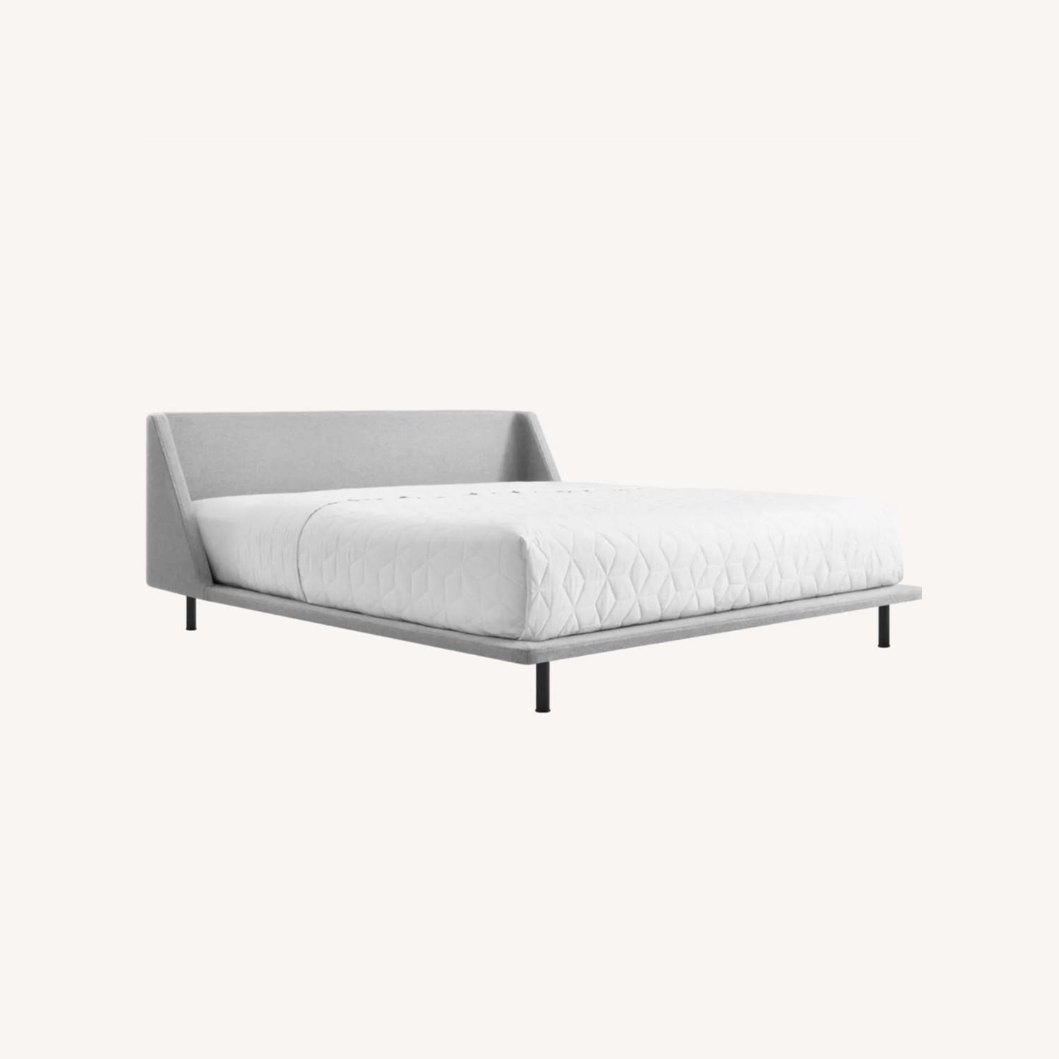 Blu Dot Light Gray Nook Bed - image-0