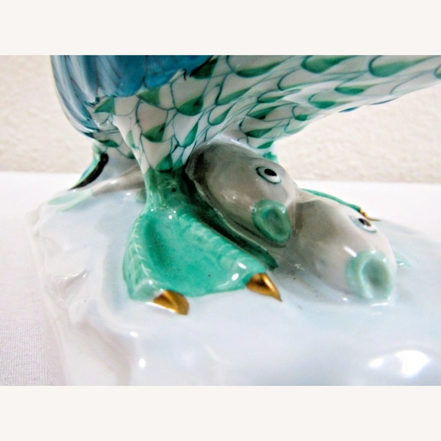 Herend Hungary Handpainted Large Pelican 5073 - image-11