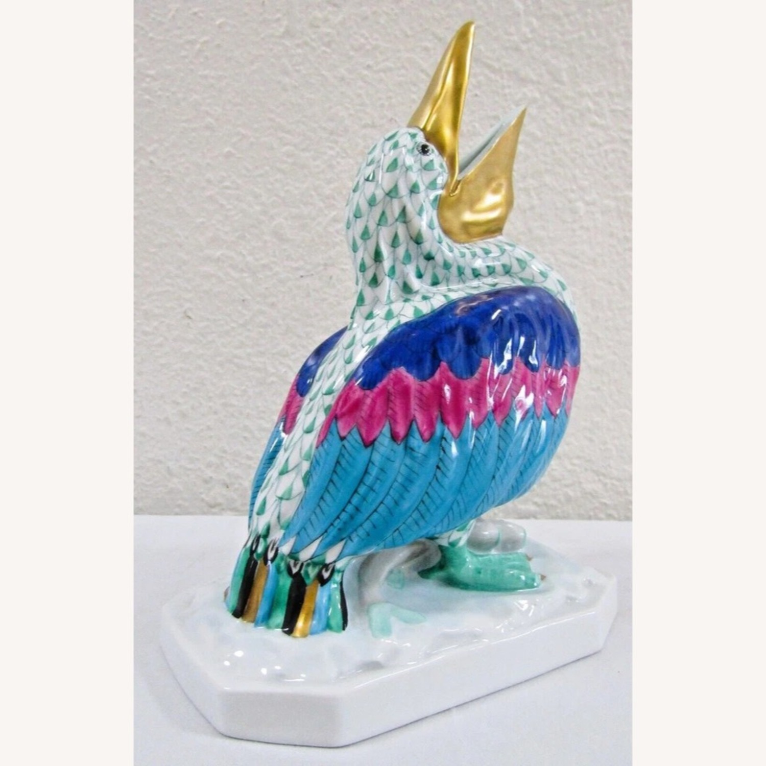Herend Hungary Handpainted Large Pelican 5073 - image-8