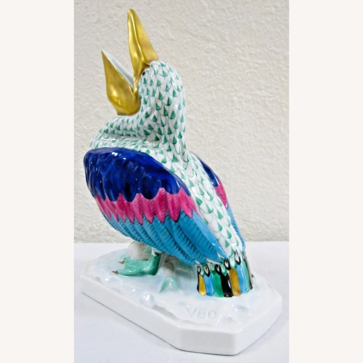 Herend Hungary Handpainted Large Pelican 5073 - image-5