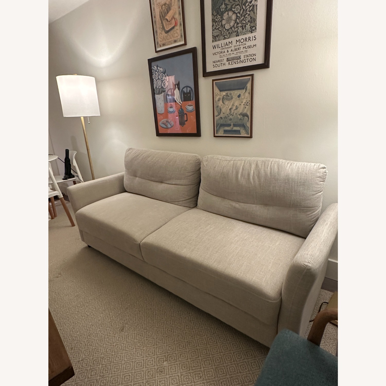 Helsley 78.35'' Upholstered Sofa - image-3