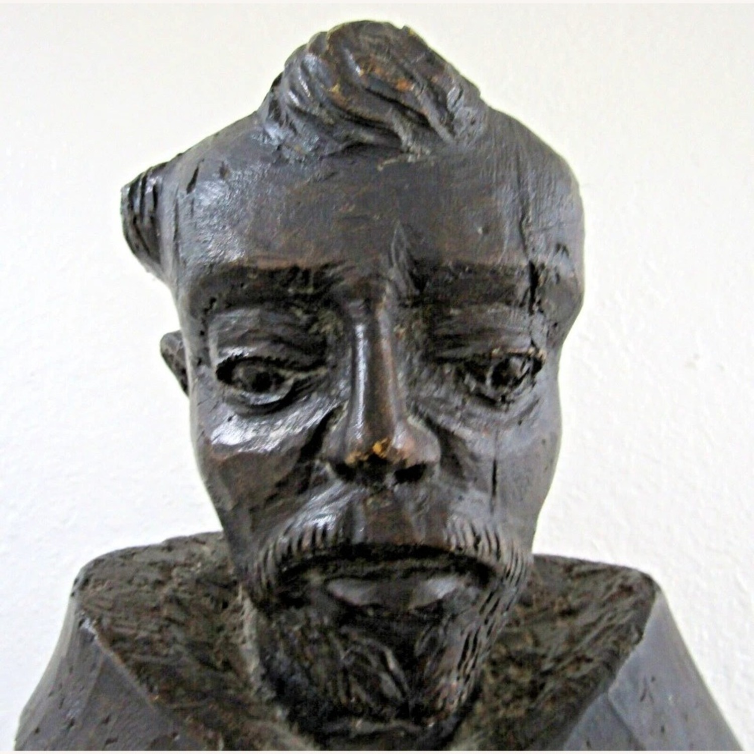 Nettle Creek Hand Carved Sculpture of St. Francis - image-12