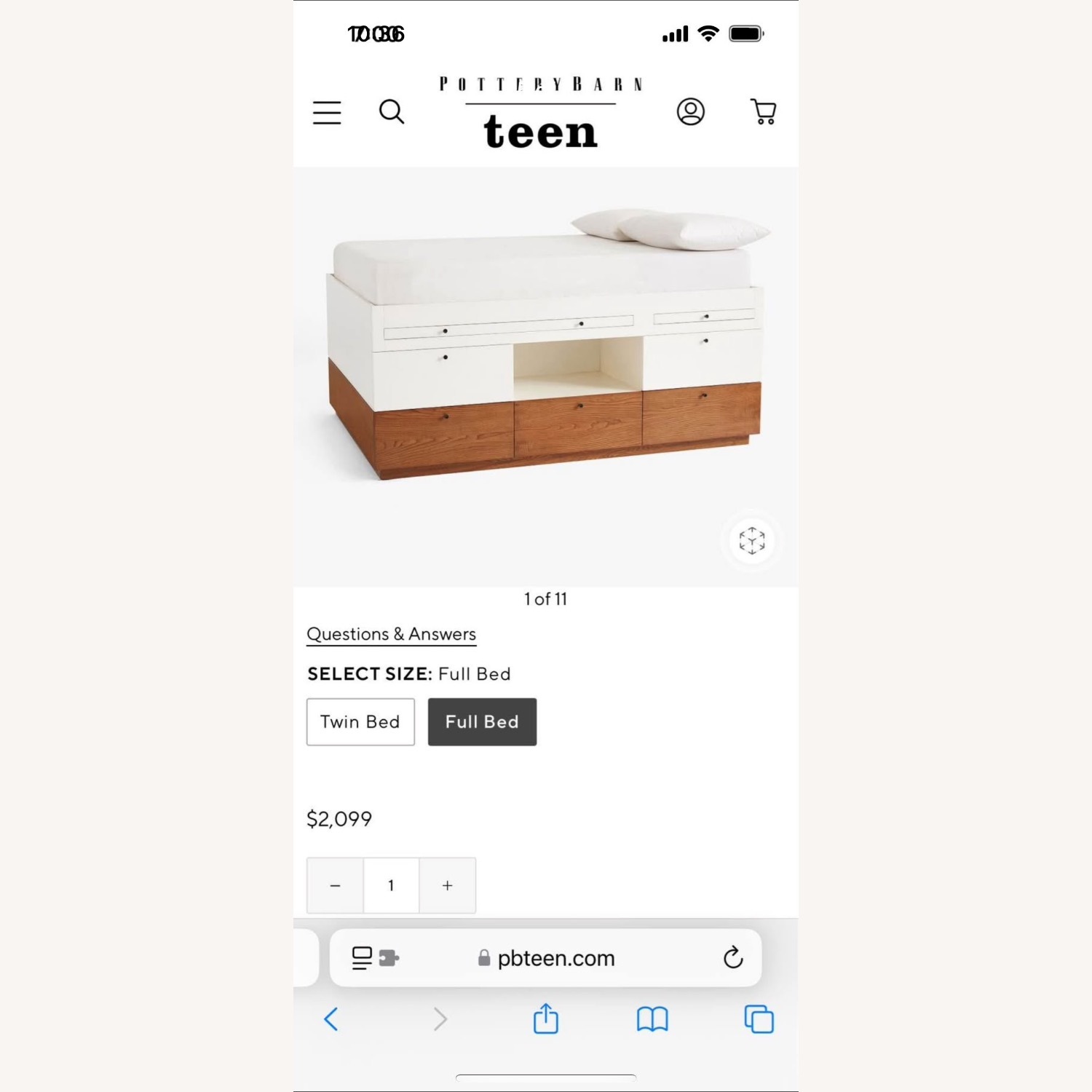 west elm x pbt Modern Captain's Bed - image-3