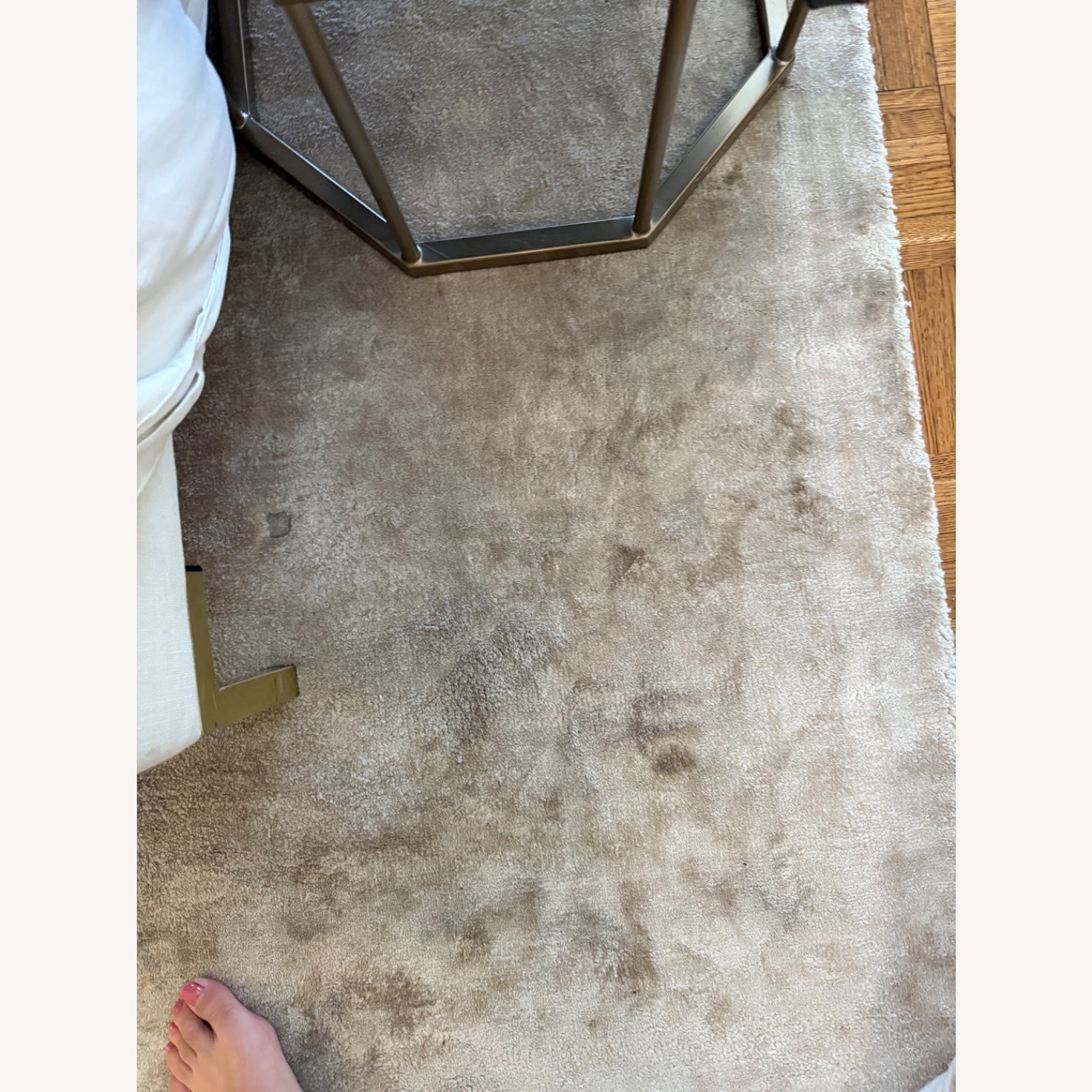 West Elm Lucent Rug - Dusty Blush (8x10) - image-8