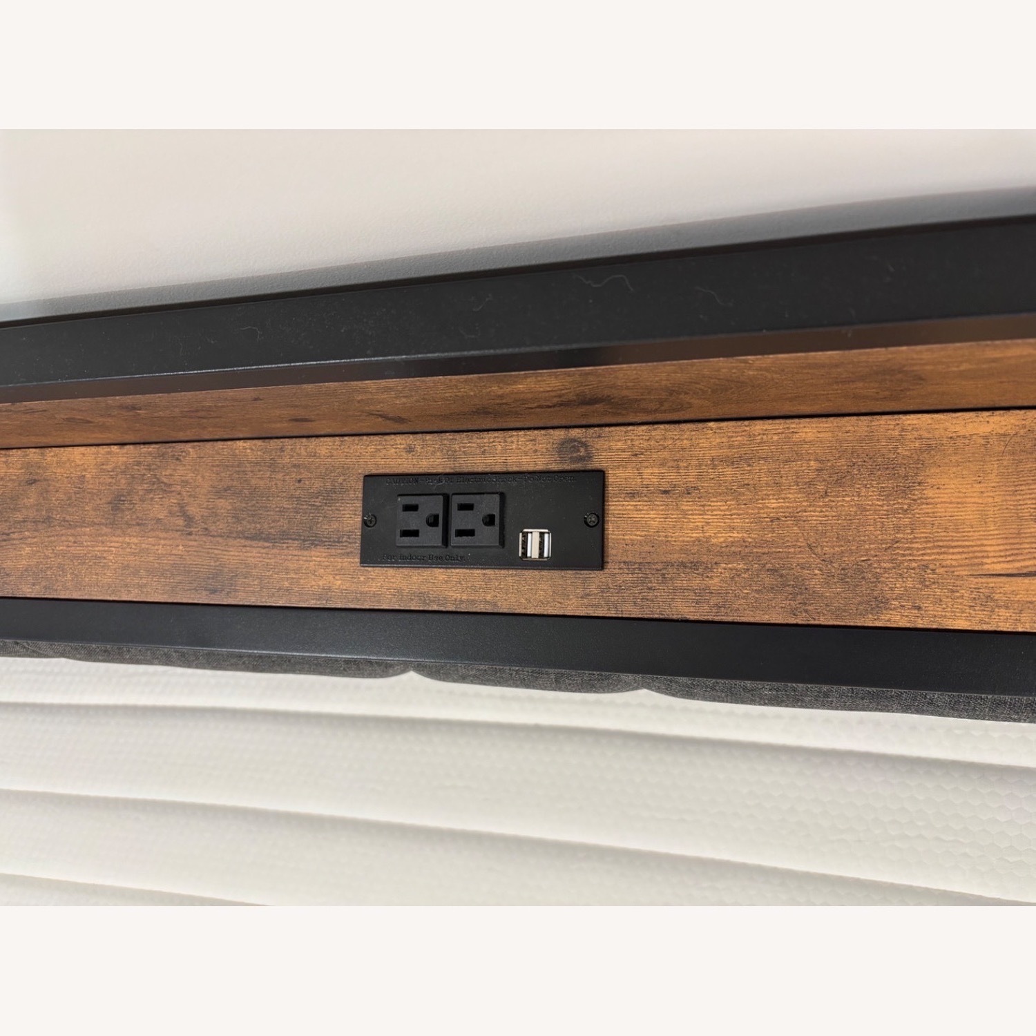 Metal King-Sized Bed Frame - image-4