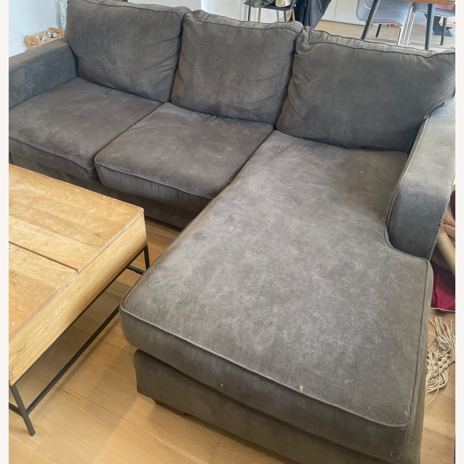 Dark Gray Sofa - image-1