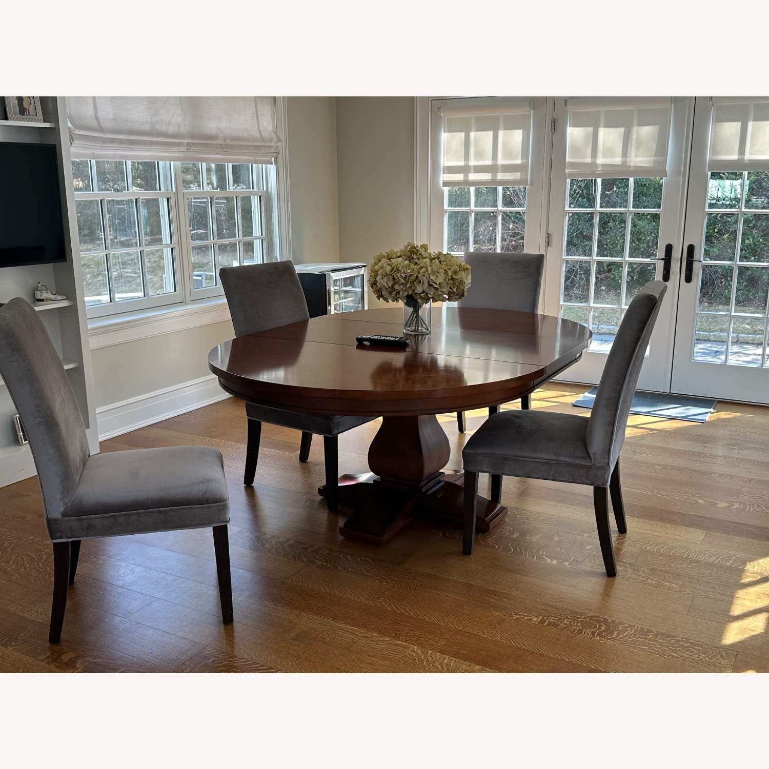 Restoration Hardware Parsons Dining Extension Table and Chairs - image-1