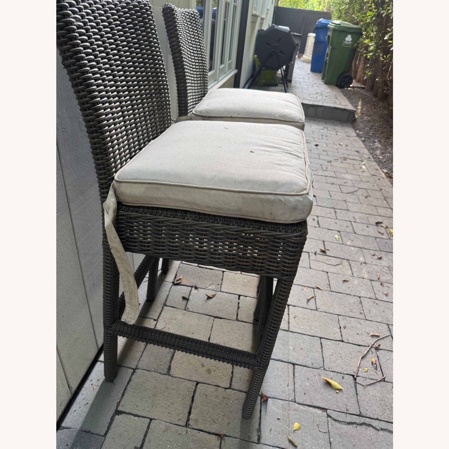 Frontgate Farmhouse Teak Bar - image-7