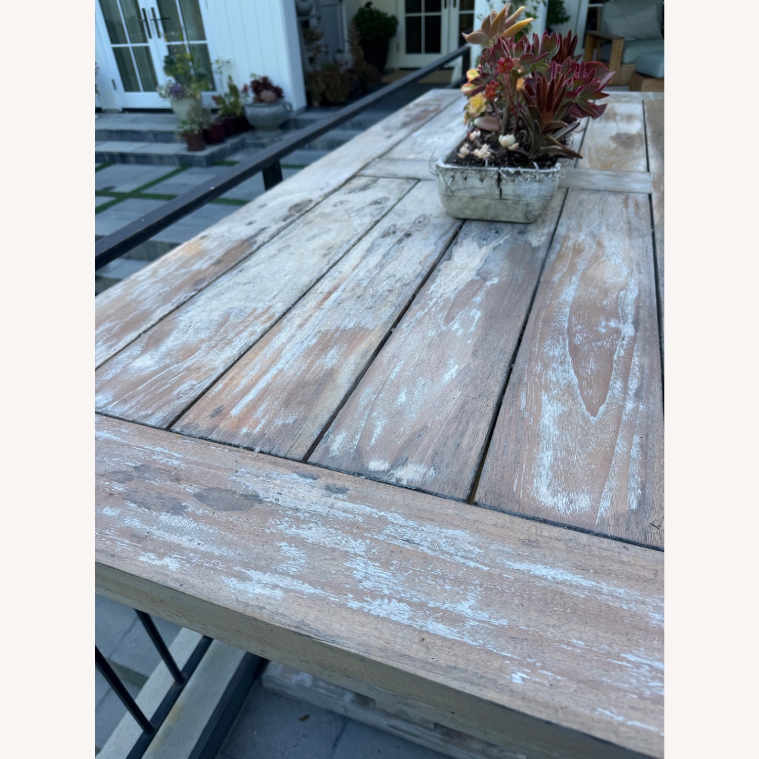 Frontgate Farmhouse Teak Bar - image-5