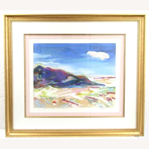 Used Original Trish Witcher Watercolor Painting for sale on AptDeco
