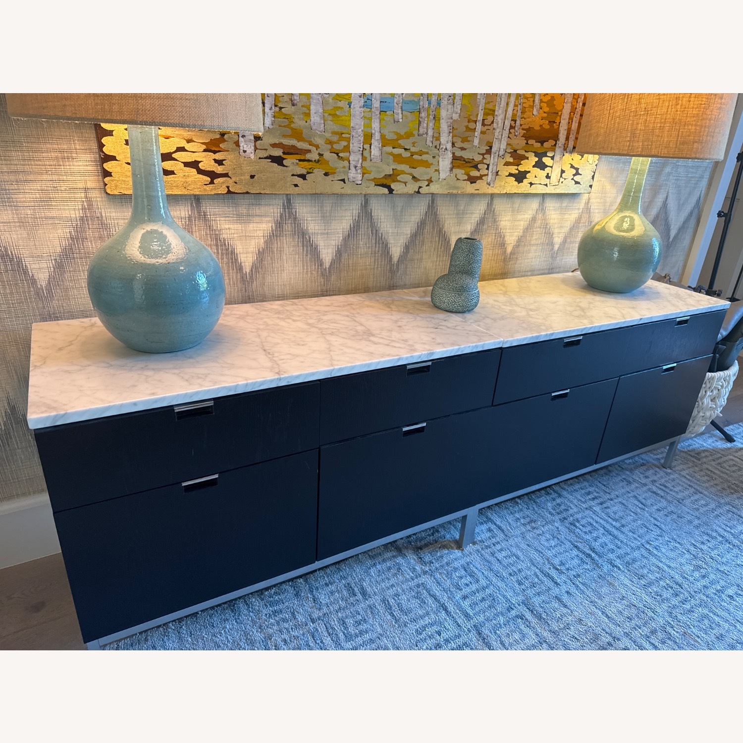 Knoll Florence Credenza W Marble Top - image-2