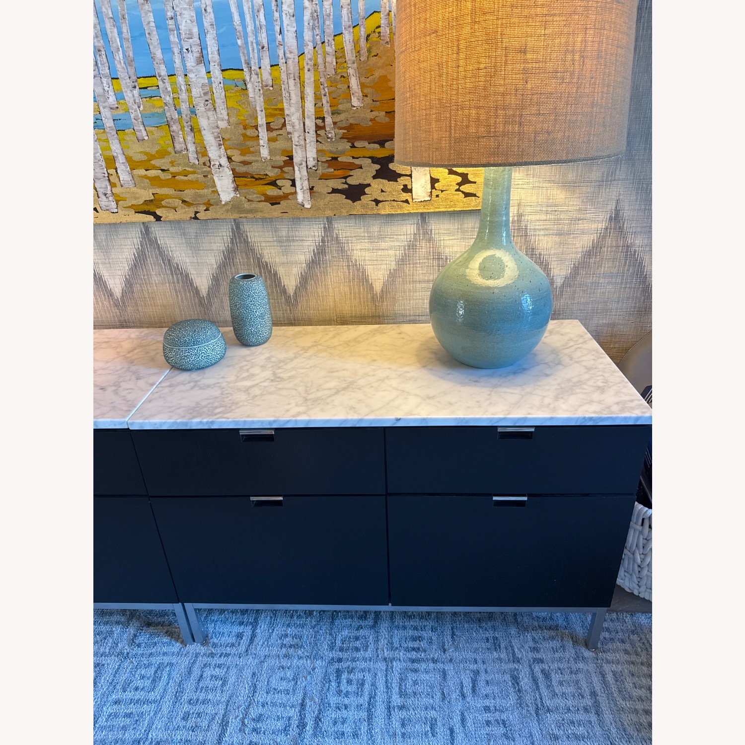 Knoll Florence Credenza W Marble Top - image-5