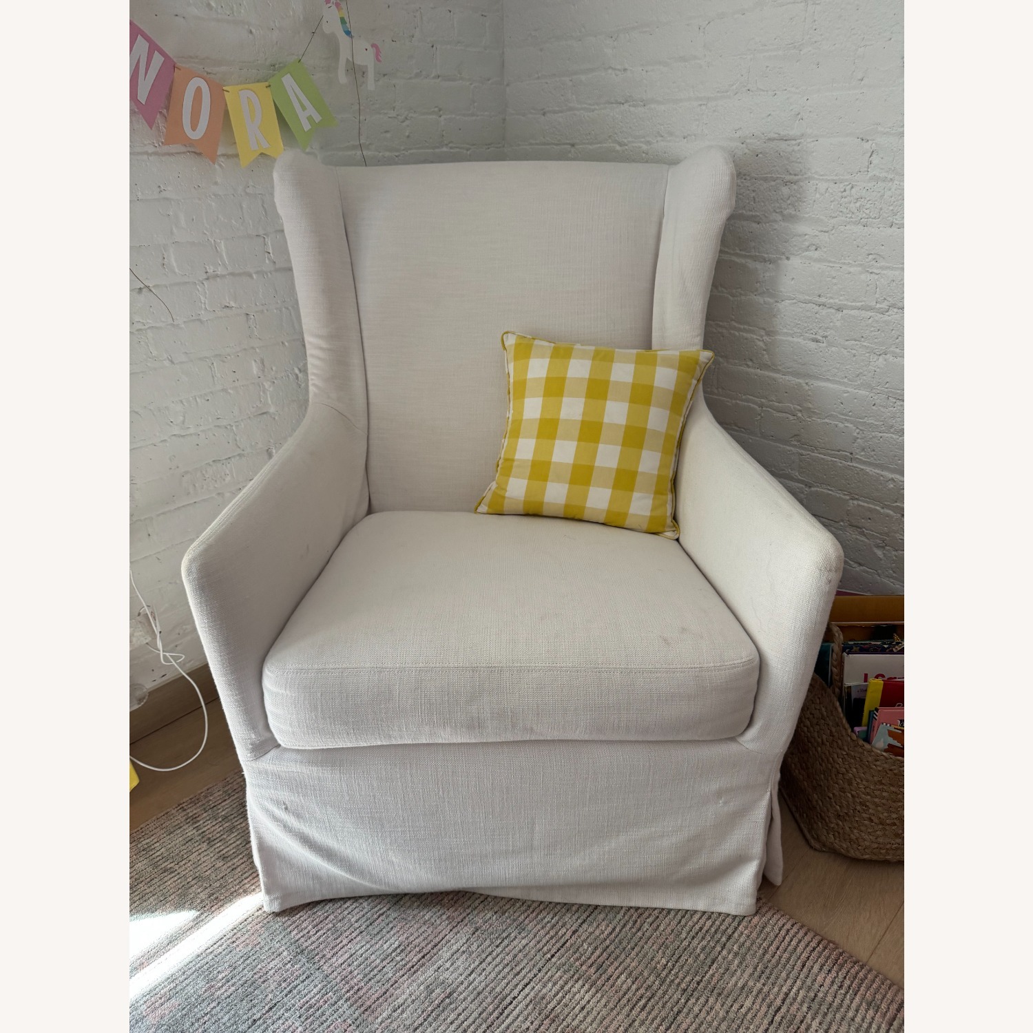 RH Baby & Child Swivel Glider - image-1