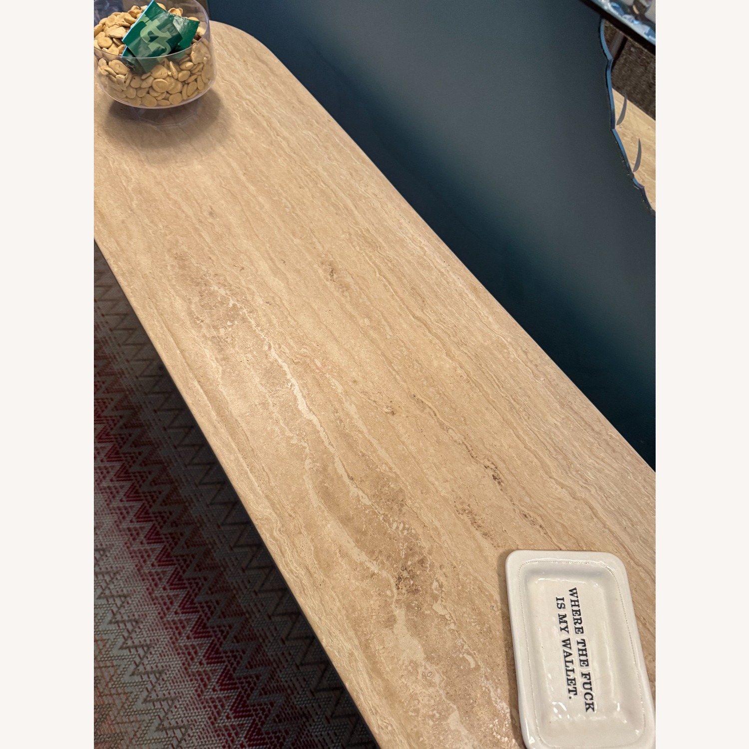 Restoration Hardware Vitolo Carved Console Table - image-3