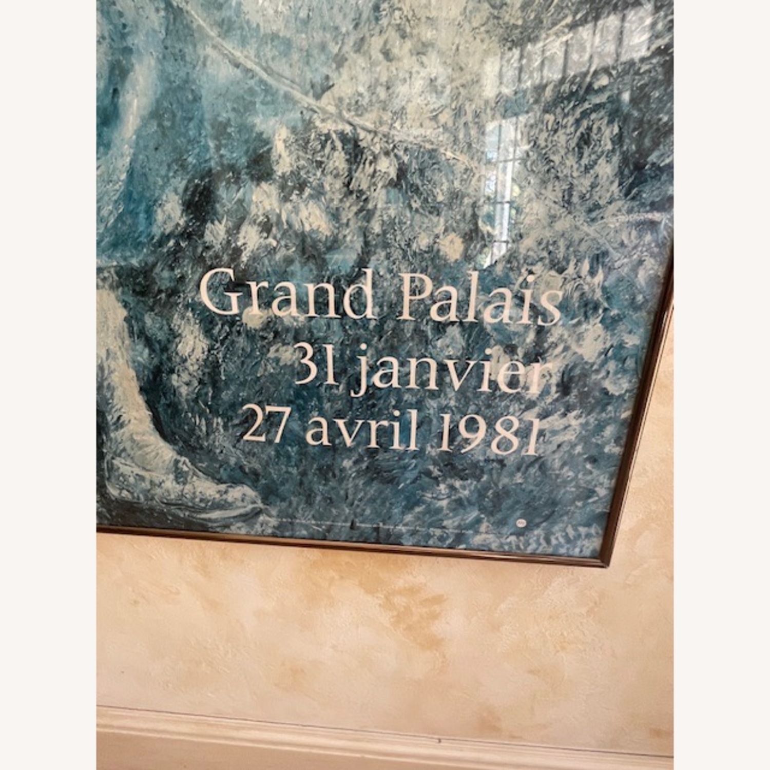 Vintage Paris Pissarro Grand Palais Framed Poster - image-2
