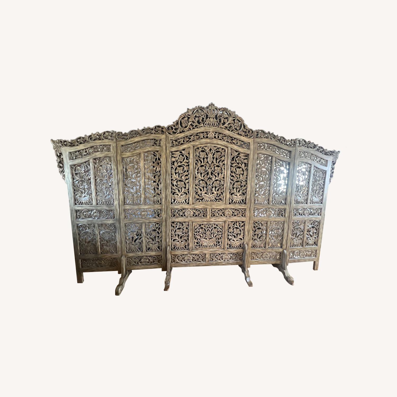 Vintage Ornate Custom Room Divider - image-0