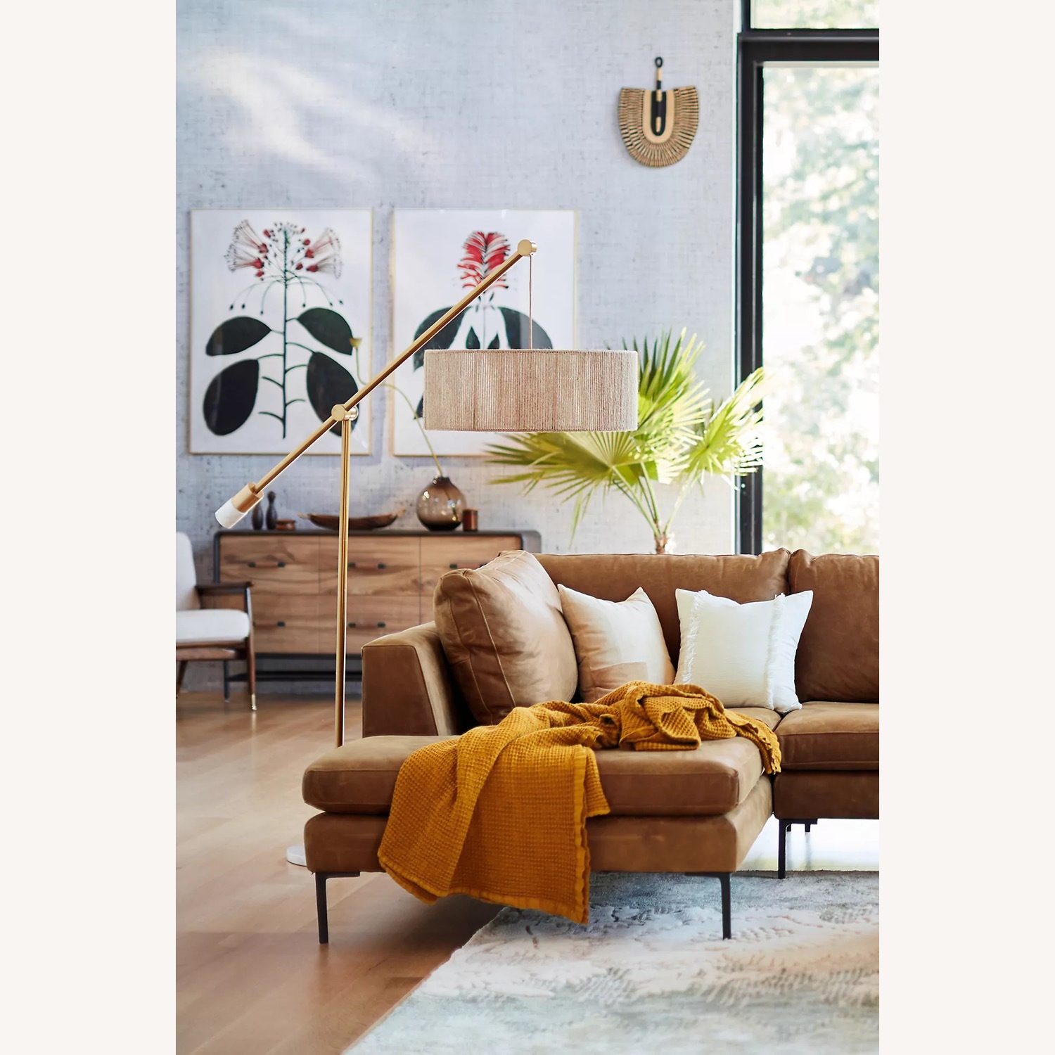 Topanga Jute Floor Lamp - image-4