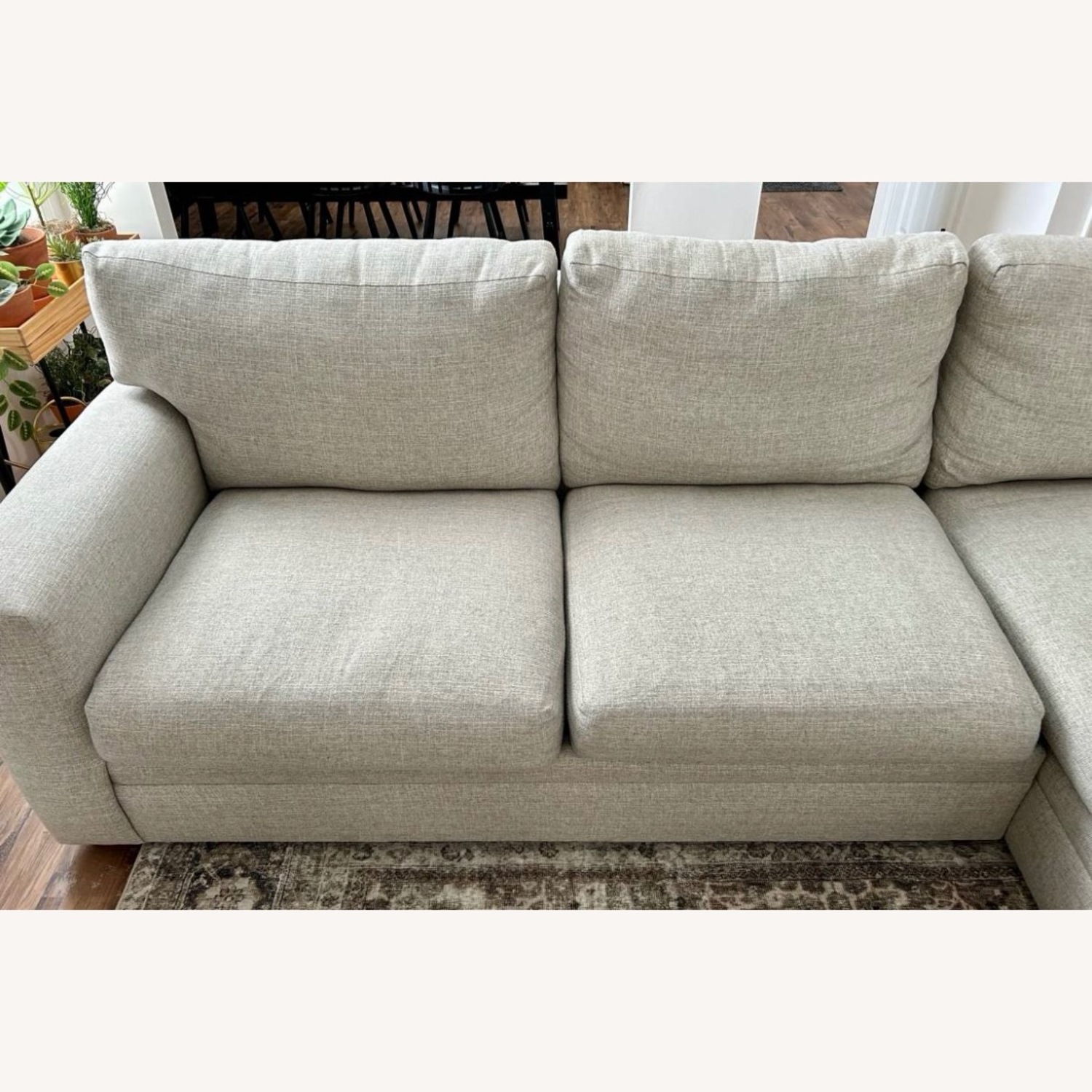 Pottery Barn Pearce Chaise Sectional - image-3