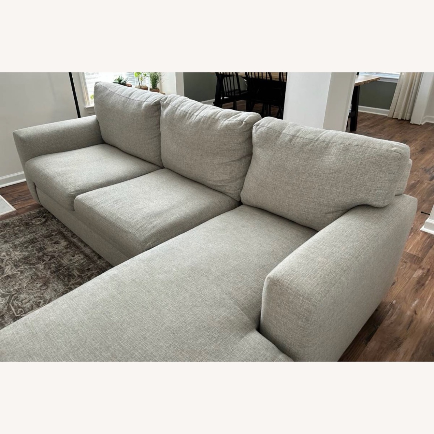 Pottery Barn Pearce Chaise Sectional - image-1