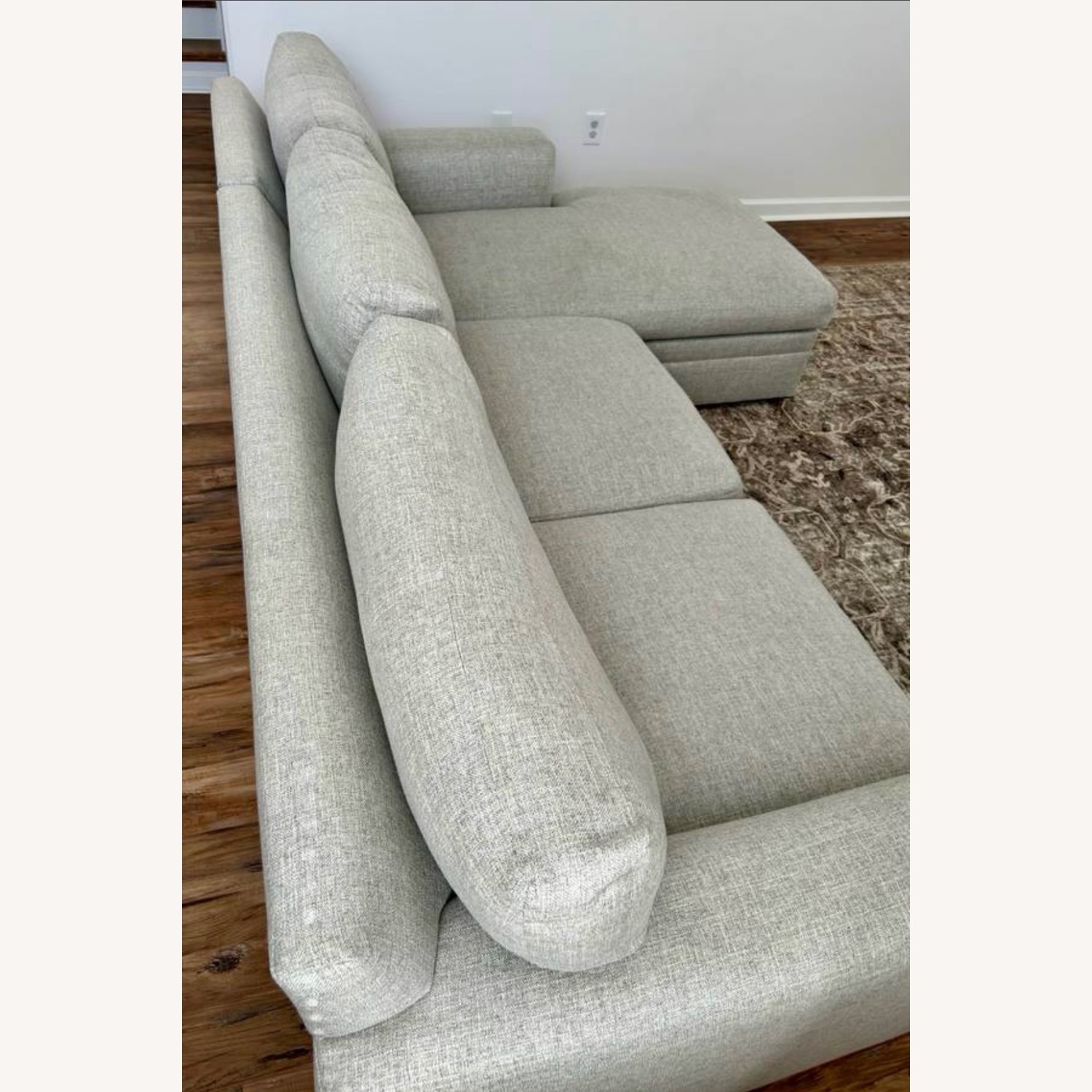 Pottery Barn Pearce Chaise Sectional - image-5
