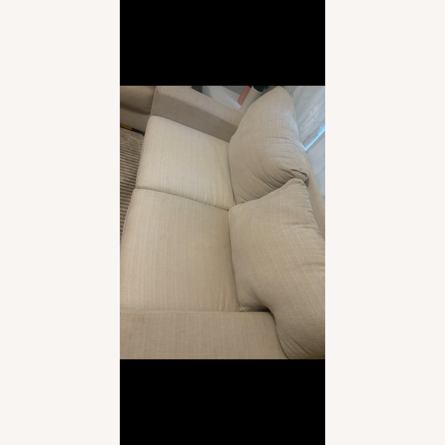 Creamy White Sofa - image-4