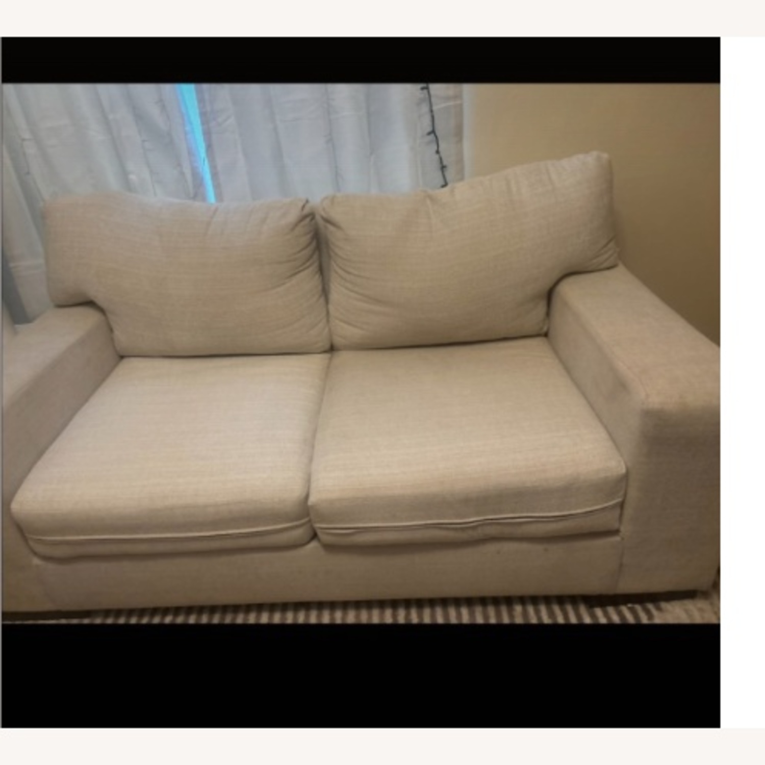 Creamy White Sofa - image-9