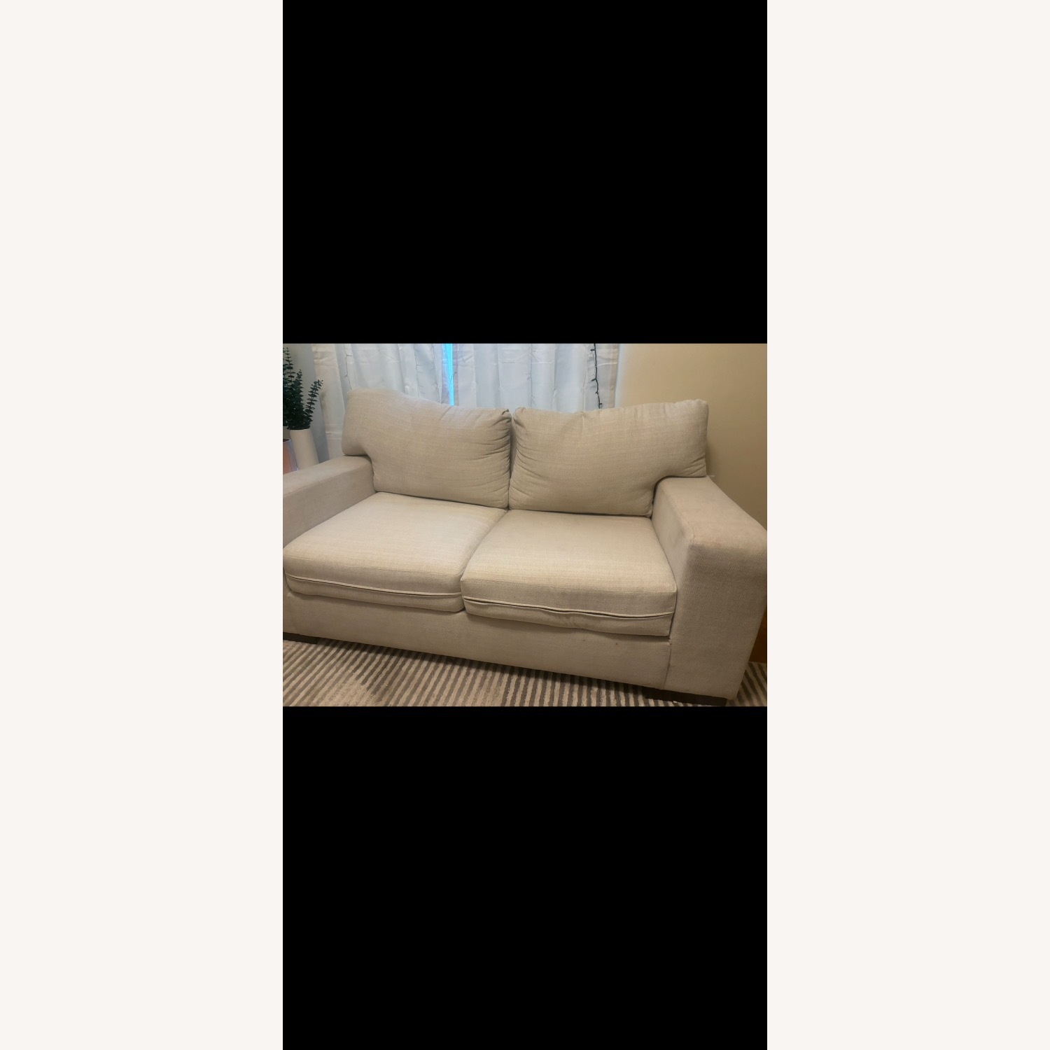 Creamy White Sofa - image-3