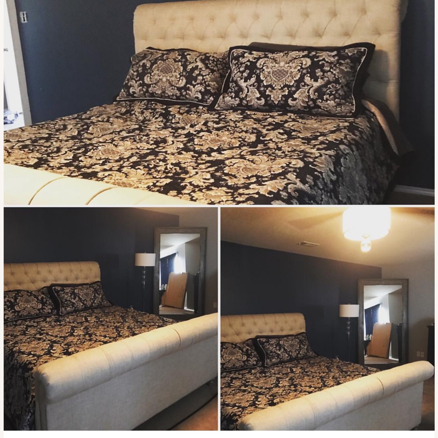 Tufted King Sized Bed - image-1