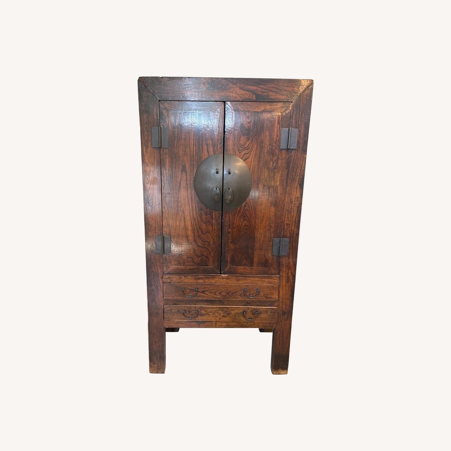 Four Hands Wood Armoire - image-0