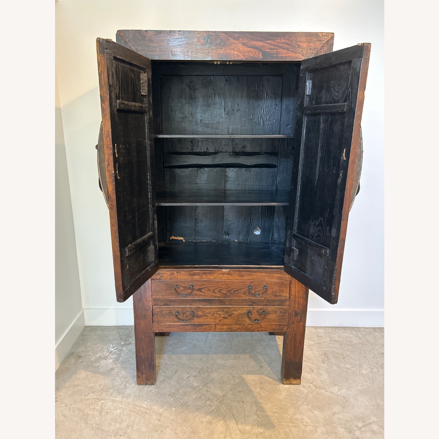 Four Hands Wood Armoire - image-5