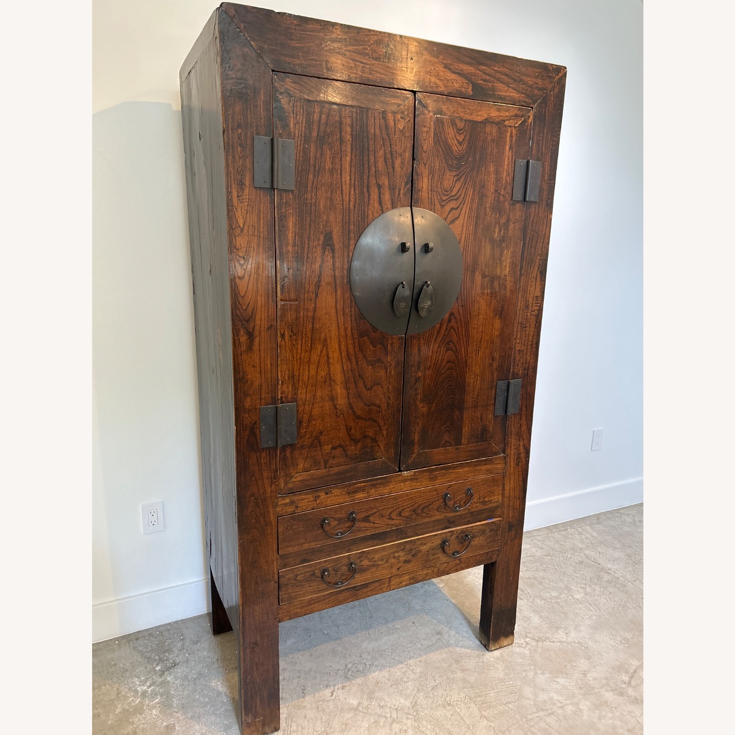 Four Hands Wood Armoire - image-2