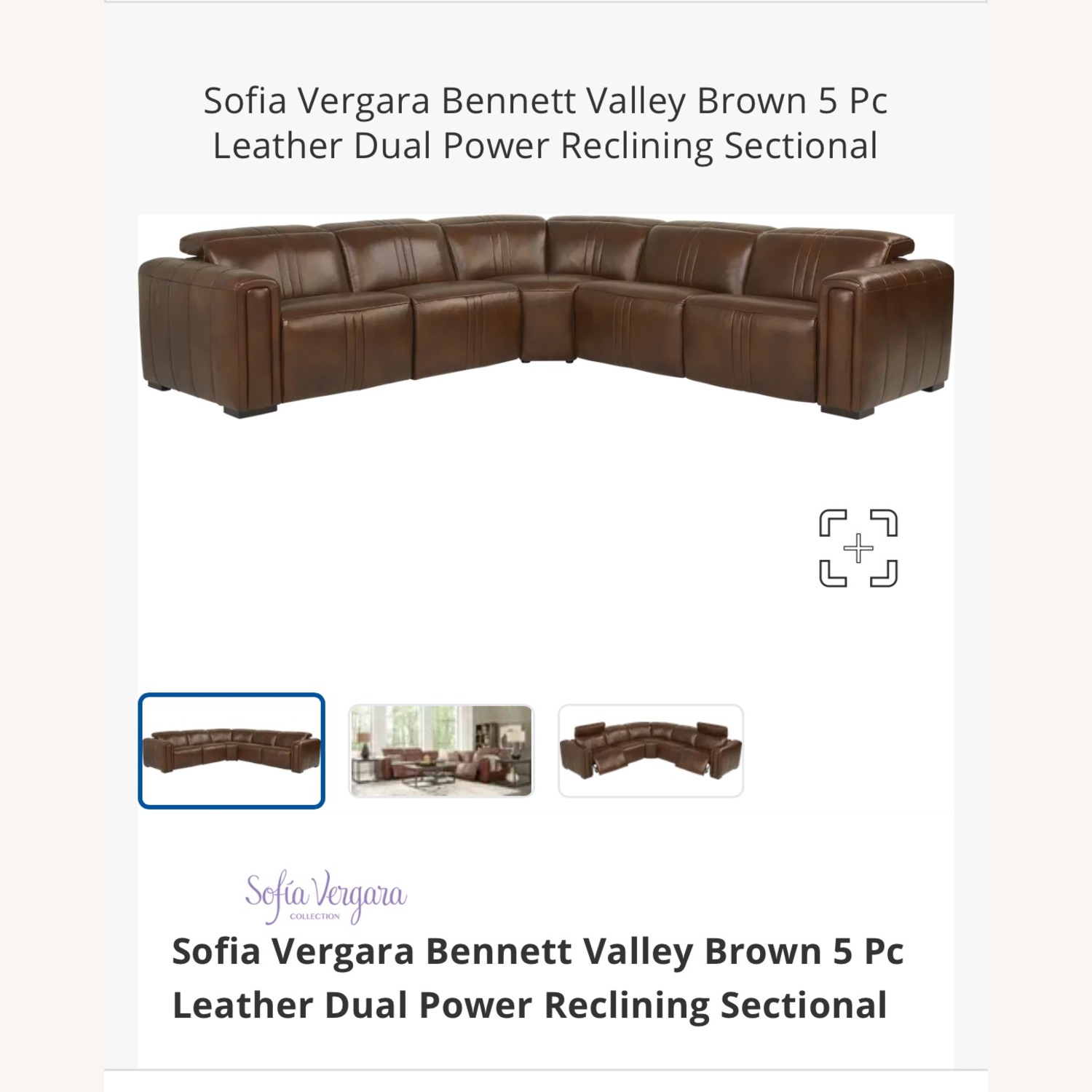 Leather Power Recliner - image-14