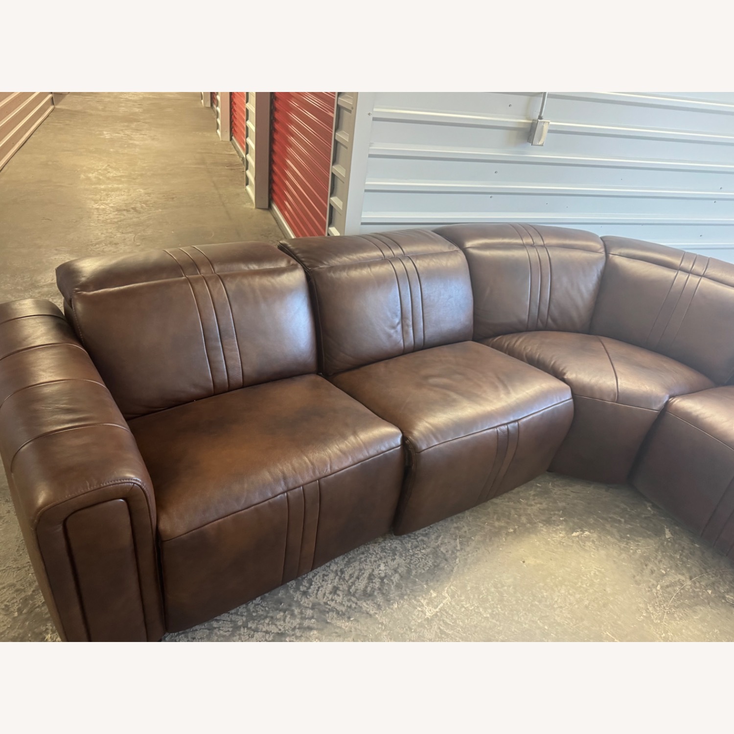 Leather Power Recliner - image-3