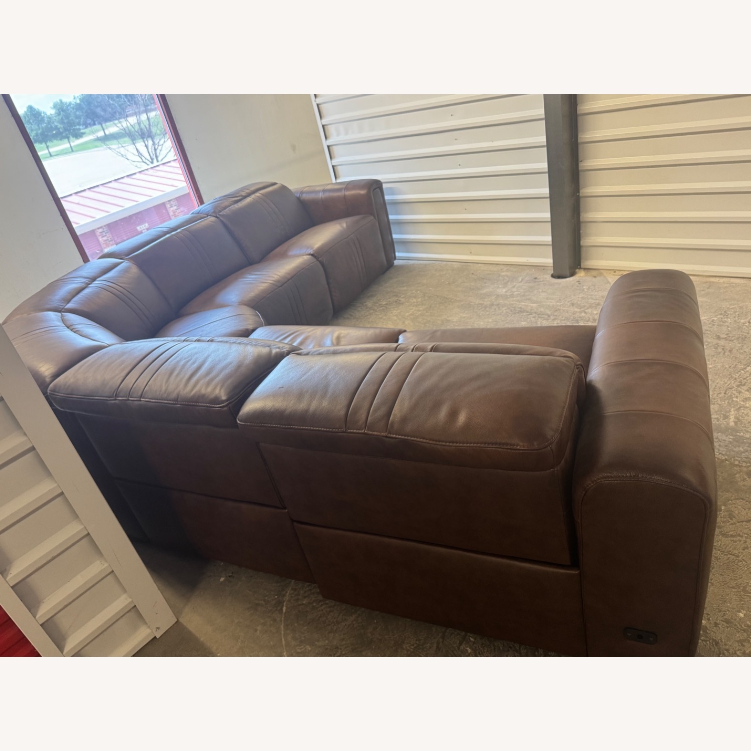 Leather Power Recliner - image-10