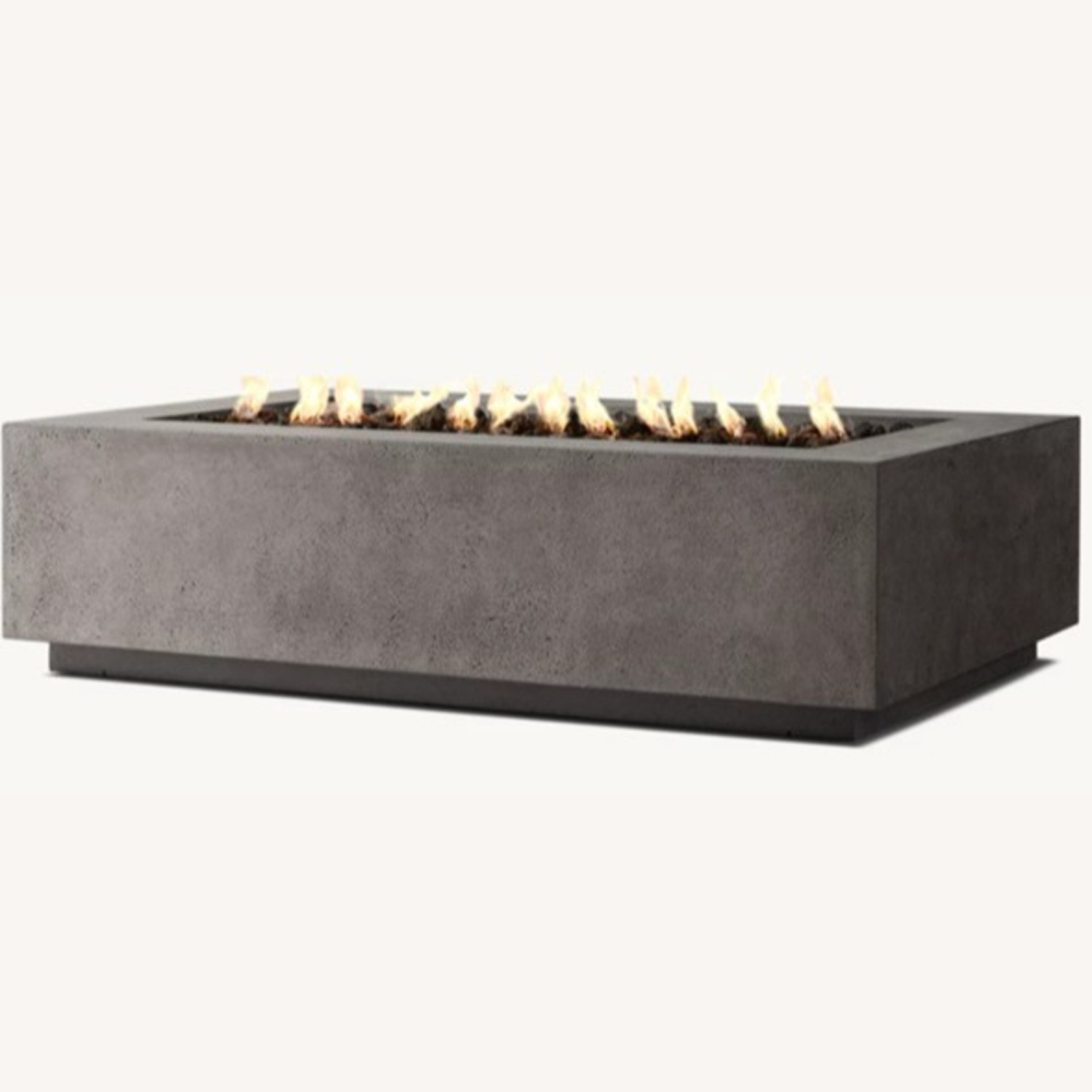Restoration Hardware Salento Rectangular Fire Table - image-0