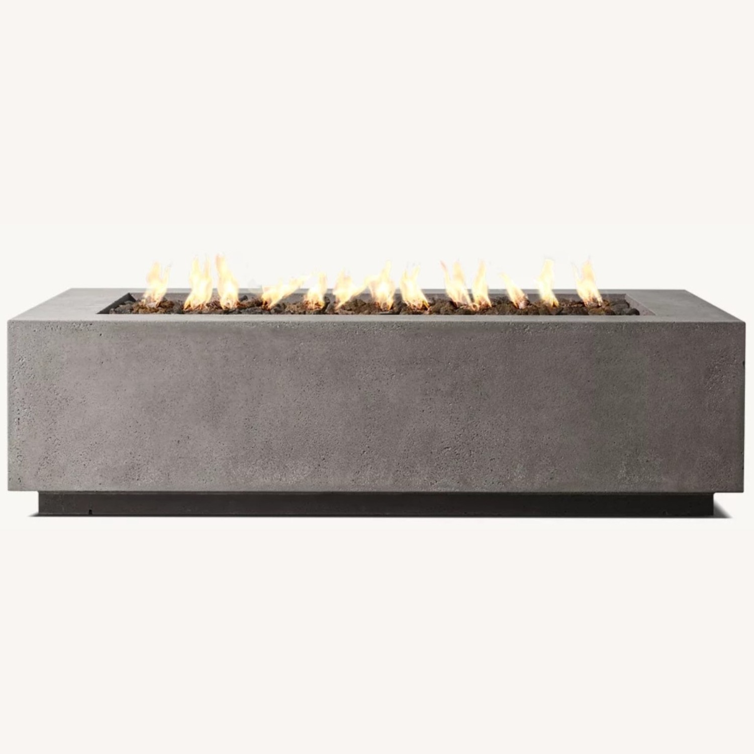 Restoration Hardware Salento Rectangular Fire Table - image-3