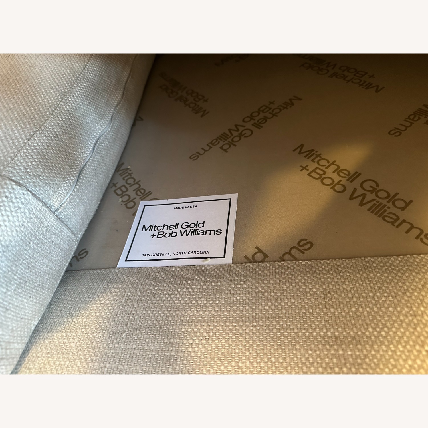 Mitchell Gold Bob Williams Sofa & Ottoman - image-6