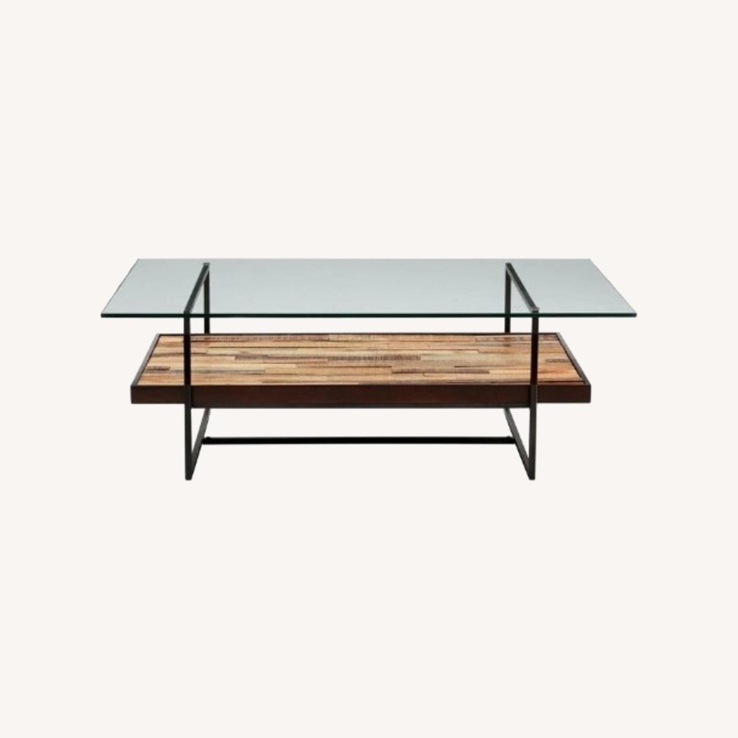 Wayfair Georgeen Macrae Rustic Coffee Table - image-0