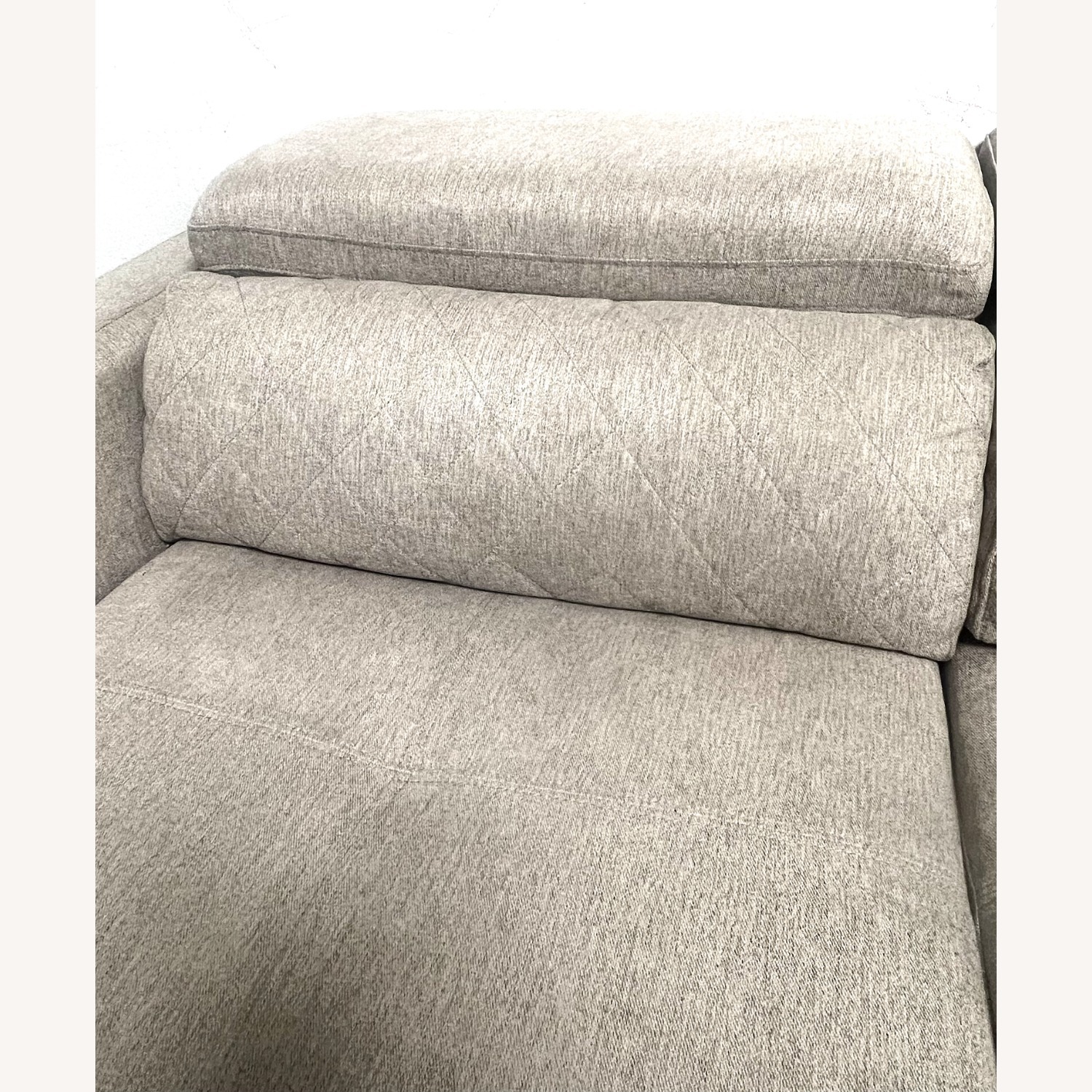 11-Seater Light Beige Sectional Sofa with Ottoman - image-5