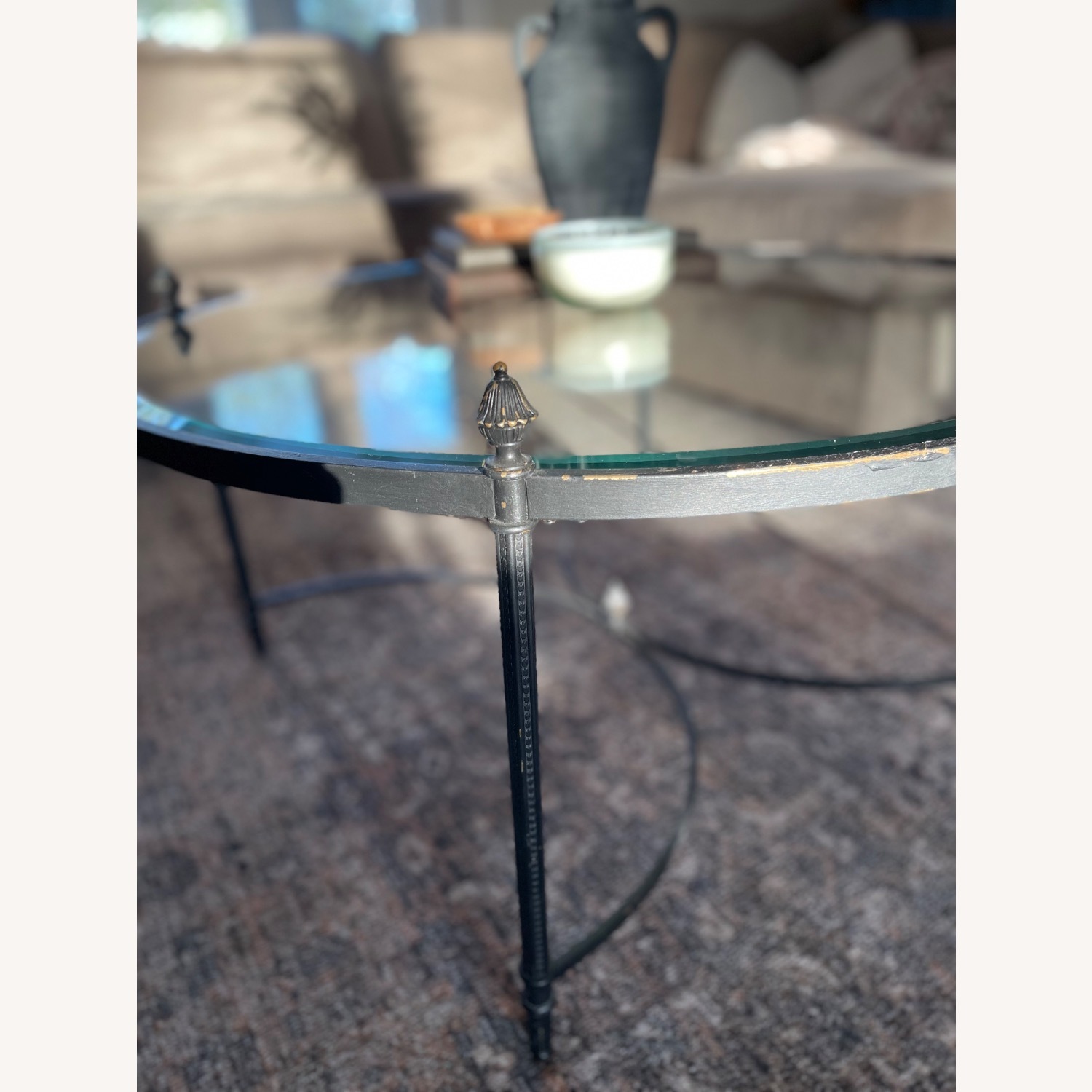 Vintage Cocktail Table after Maison Jansen - image-9