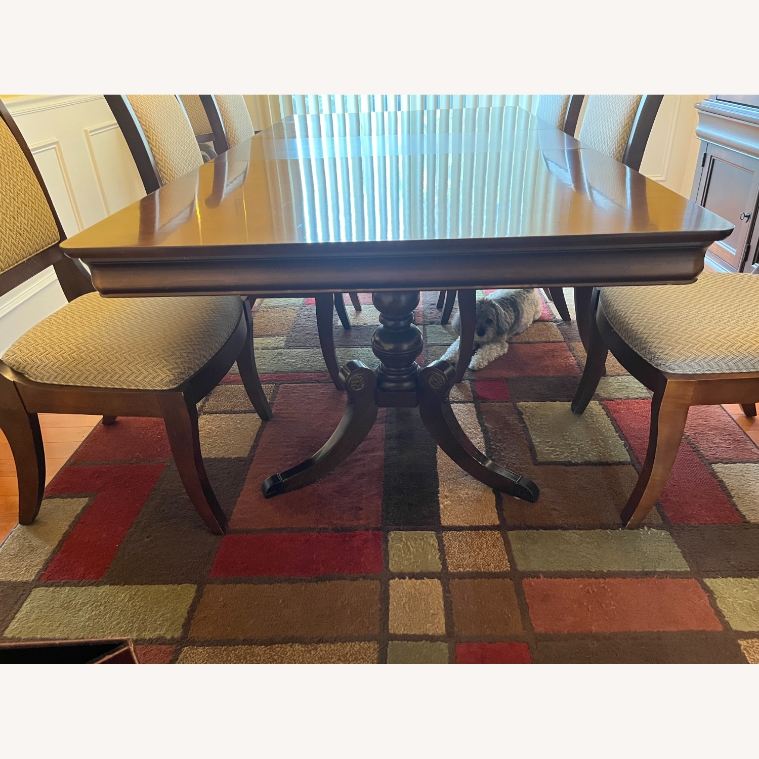 Bassett Dining Room Table Seats 8 - image-4