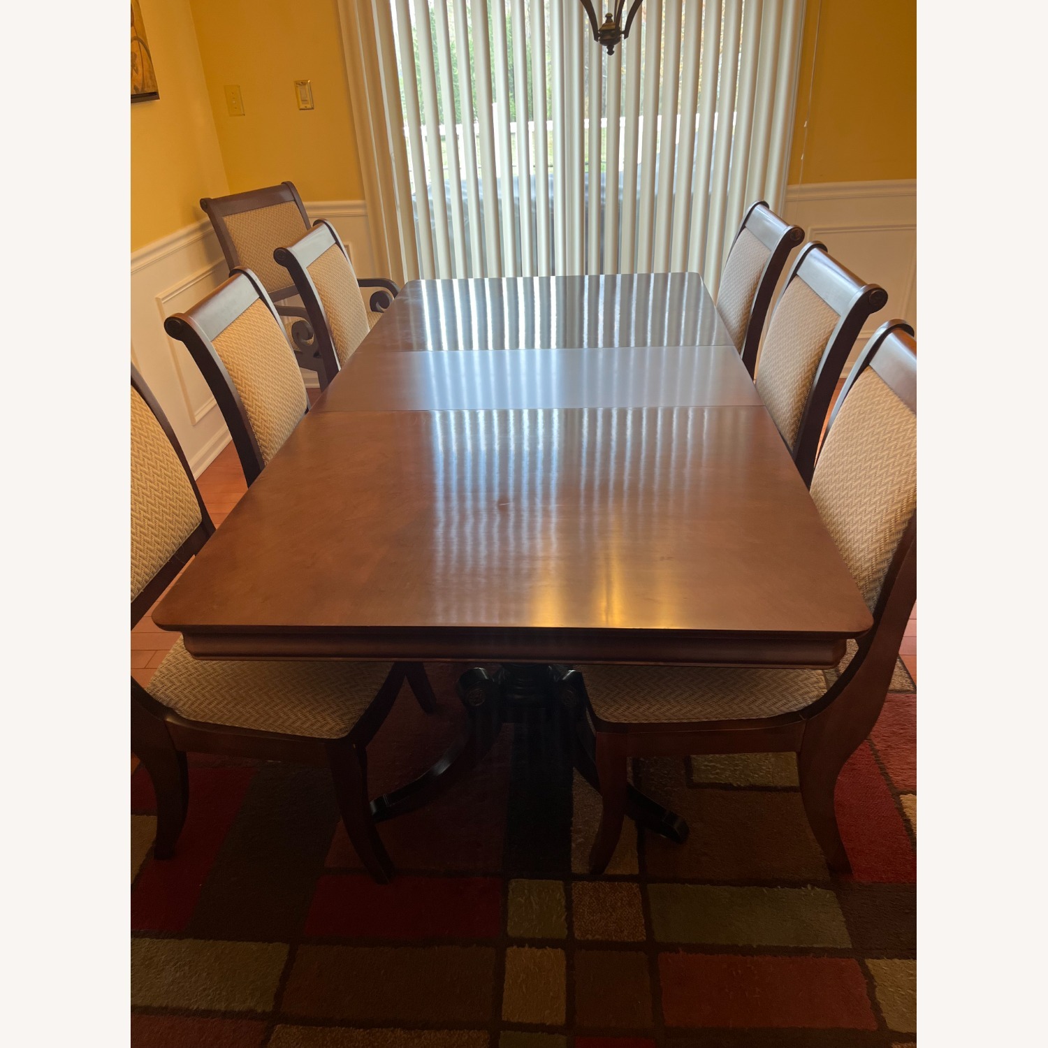 Bassett Dining Room Table Seats 8 - image-1