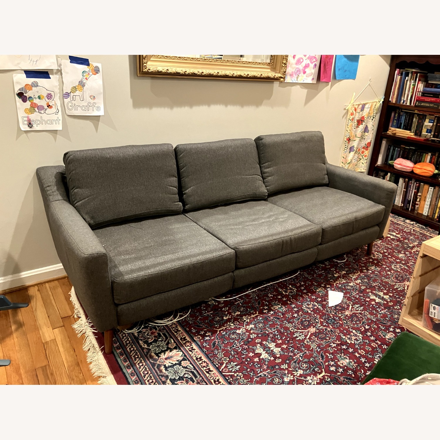 Burrow Charcoal Nomad Sofa - image-5