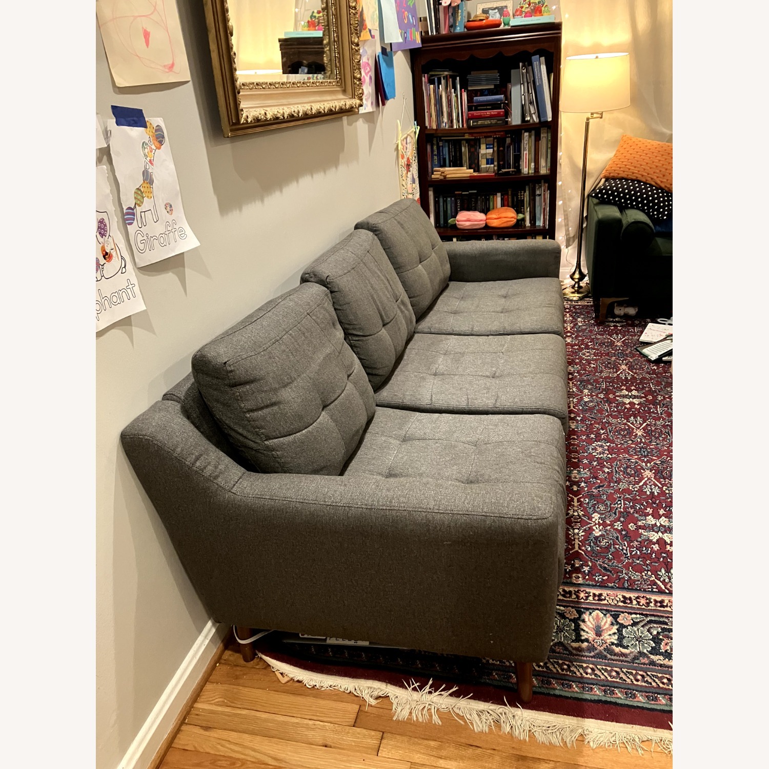 Burrow Charcoal Nomad Sofa - image-3