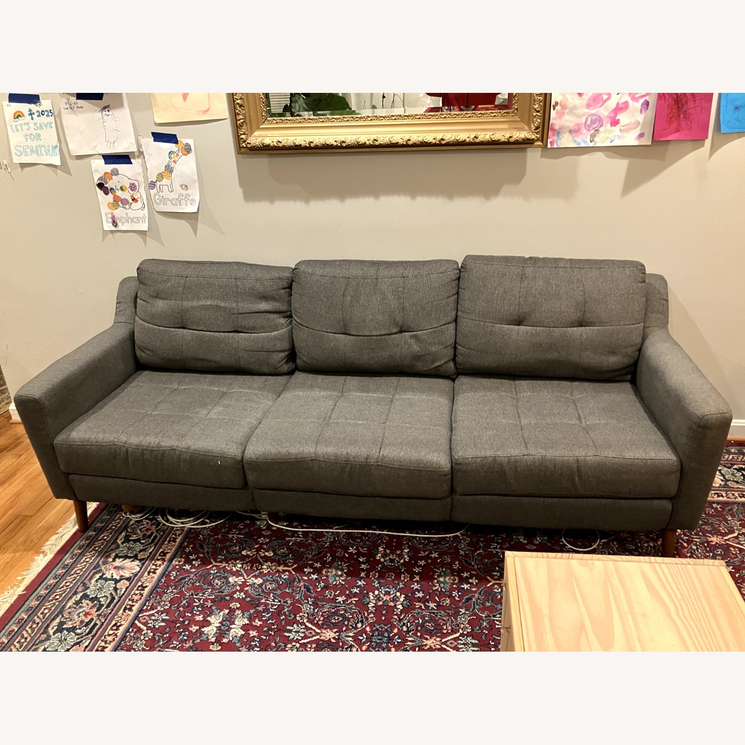 Burrow Charcoal Nomad Sofa - image-2